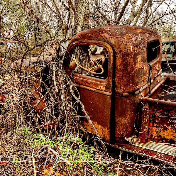Rusty Chevy - Etsy