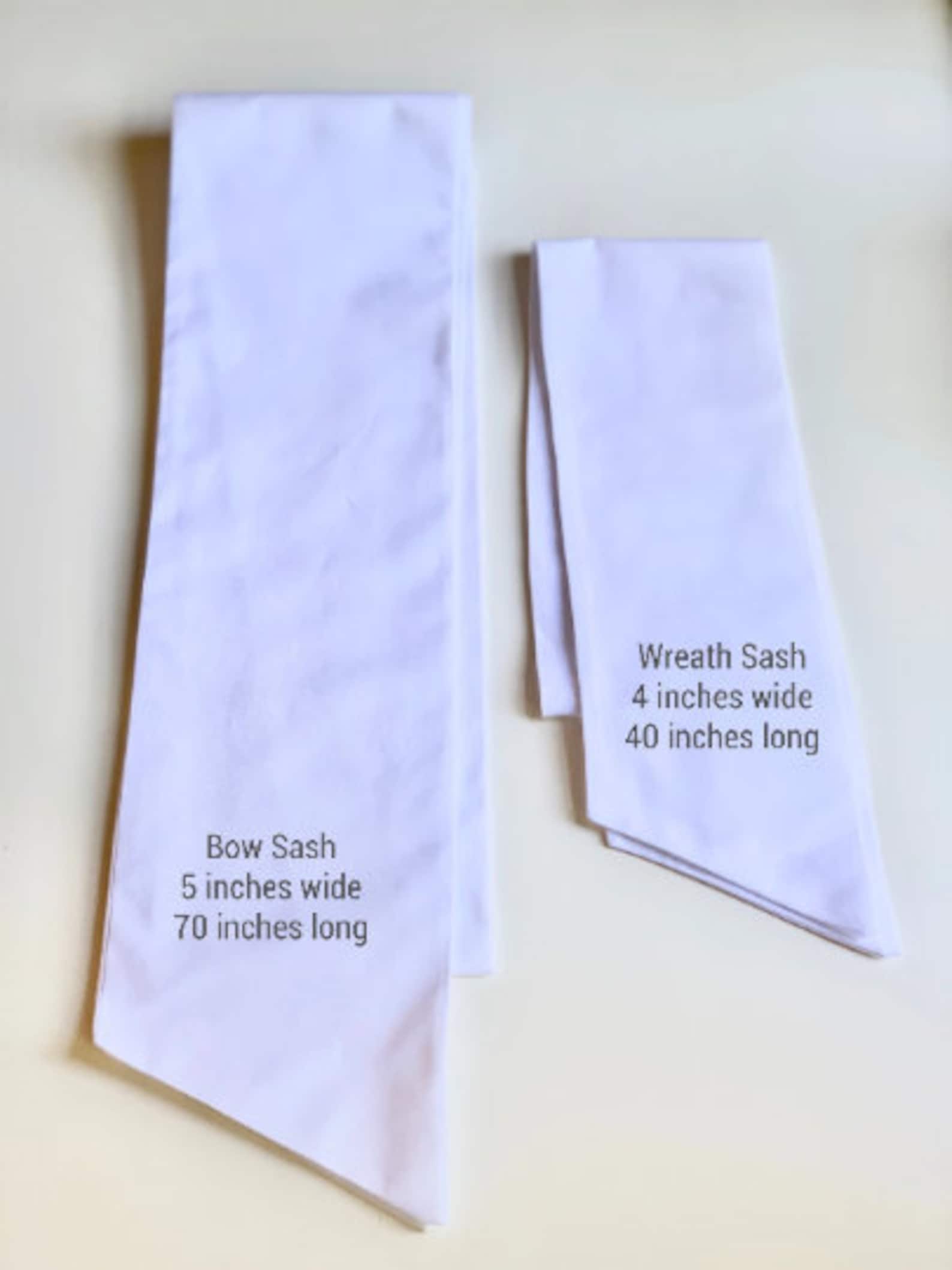 Easter Basket Sash With Floral Bunny Customizable Name and Etsy