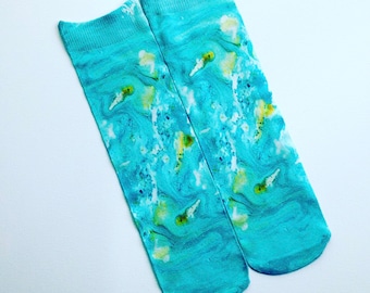 Pastel colour socks.Fairy Socks.Pastel colour.socks.