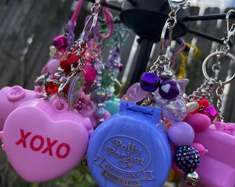 Polly Pocket Bag Charms Gifts for Her Christmas 80s Toys Nostalgia Nostalgic Interactive Presents Valentines Day Star