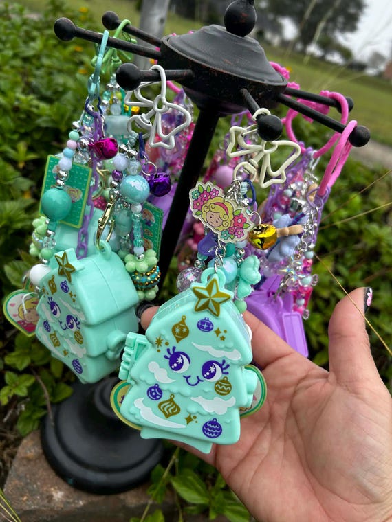 Polly Pocket Bag Charms Gifts for Her Christmas 80s Toys Nostalgia Nostalgic Interactive Presents