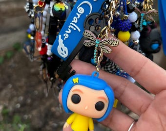 Coraline Other Mother Cat Bag Charms Keychains Mystical