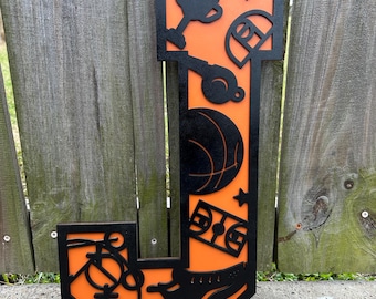 Basketball Bedroom Sign Wall Decor Athlete Sports Baseball Soccer Mom Boy Gifts