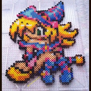 Yugioh Dark Magician Girl Perler Bead Sprite Ireland
