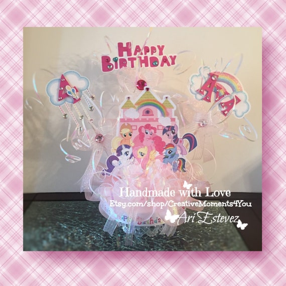 My Little Pony Castle Cake topper Il_570xn