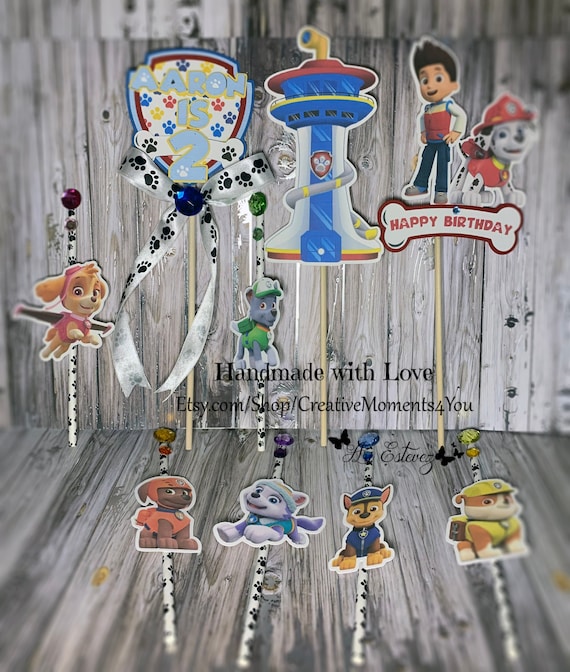 Paw Patrol Birthday Theme Centerpiece Birthday Picks Il_570xn