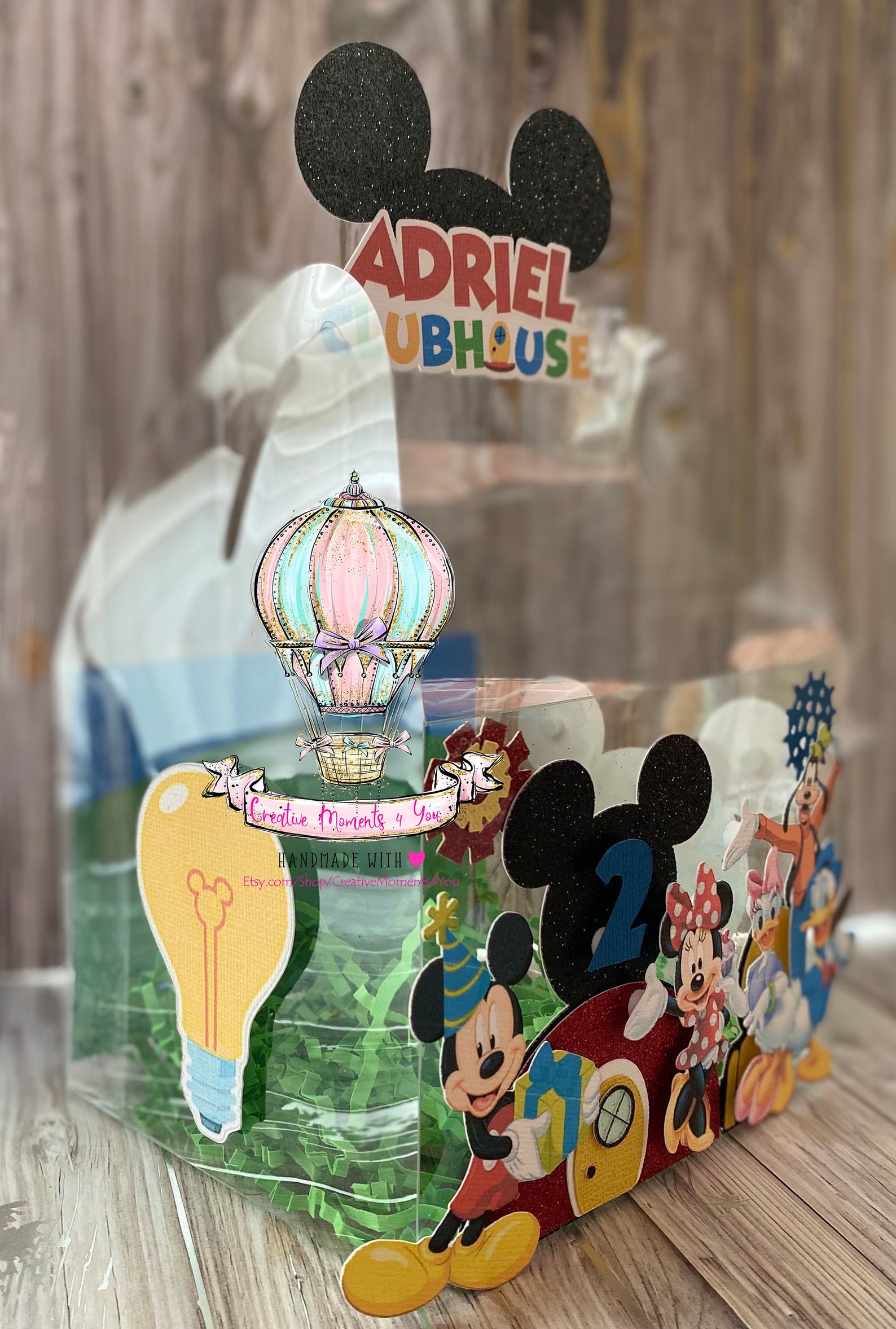 10 Mickey Mouse Clubhouse Theme Favor Box/ Mickey and Friends Etsy