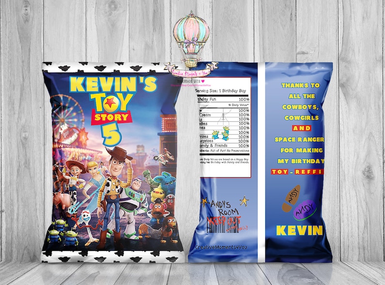 toy story birthday bag