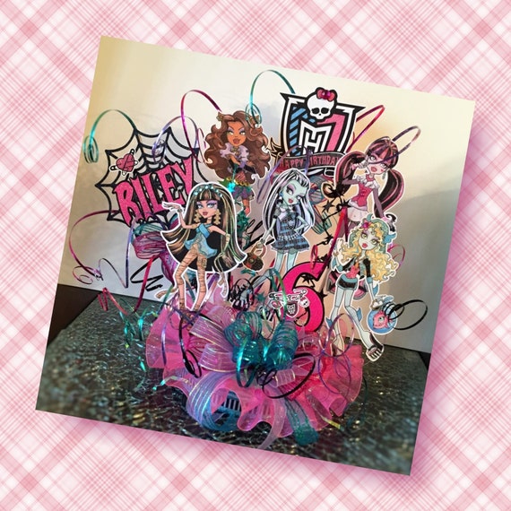 Inspired Monster high Ghouls Birthday Cake Topper Il_570xn