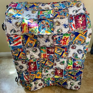 Super Friends/ Villians  Quilted Throw
