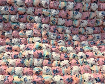 Custom made Stitch Puff Quilt
