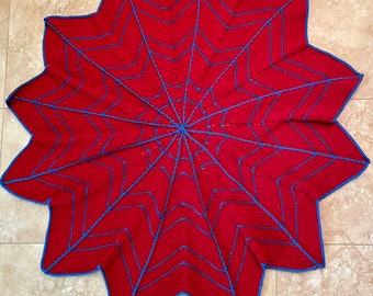 Spider-Man Afghan Throw