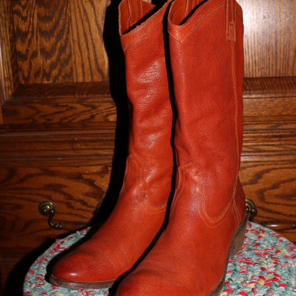 Frye ~ Boots ~ Rust ~ Vintage ~ Mint ~ Awesome ~ Women's size 11 M - Men's size 9 M