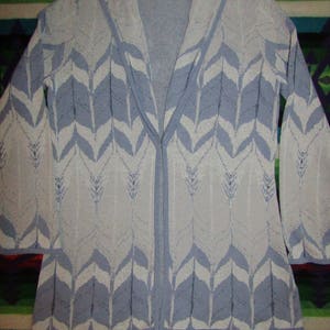 Pendleton ~ Tröja ~ Linne/Bomull ~ Mintgrön ~ Återvunnen ~ Vintage ~ Dam ~ Storlek S