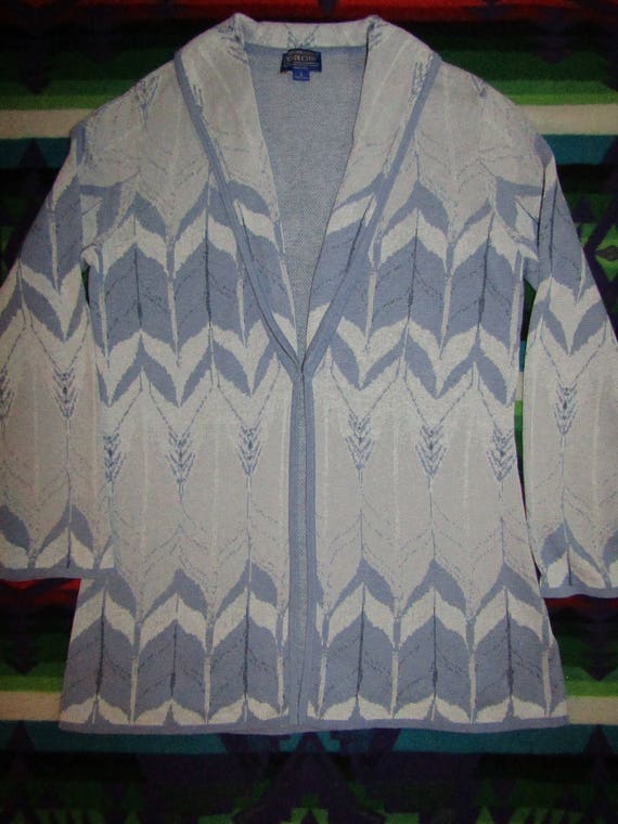 Pendleton ~ Sweater ~ Linen/ Cotton ~ Mint ~ Recy… - image 1