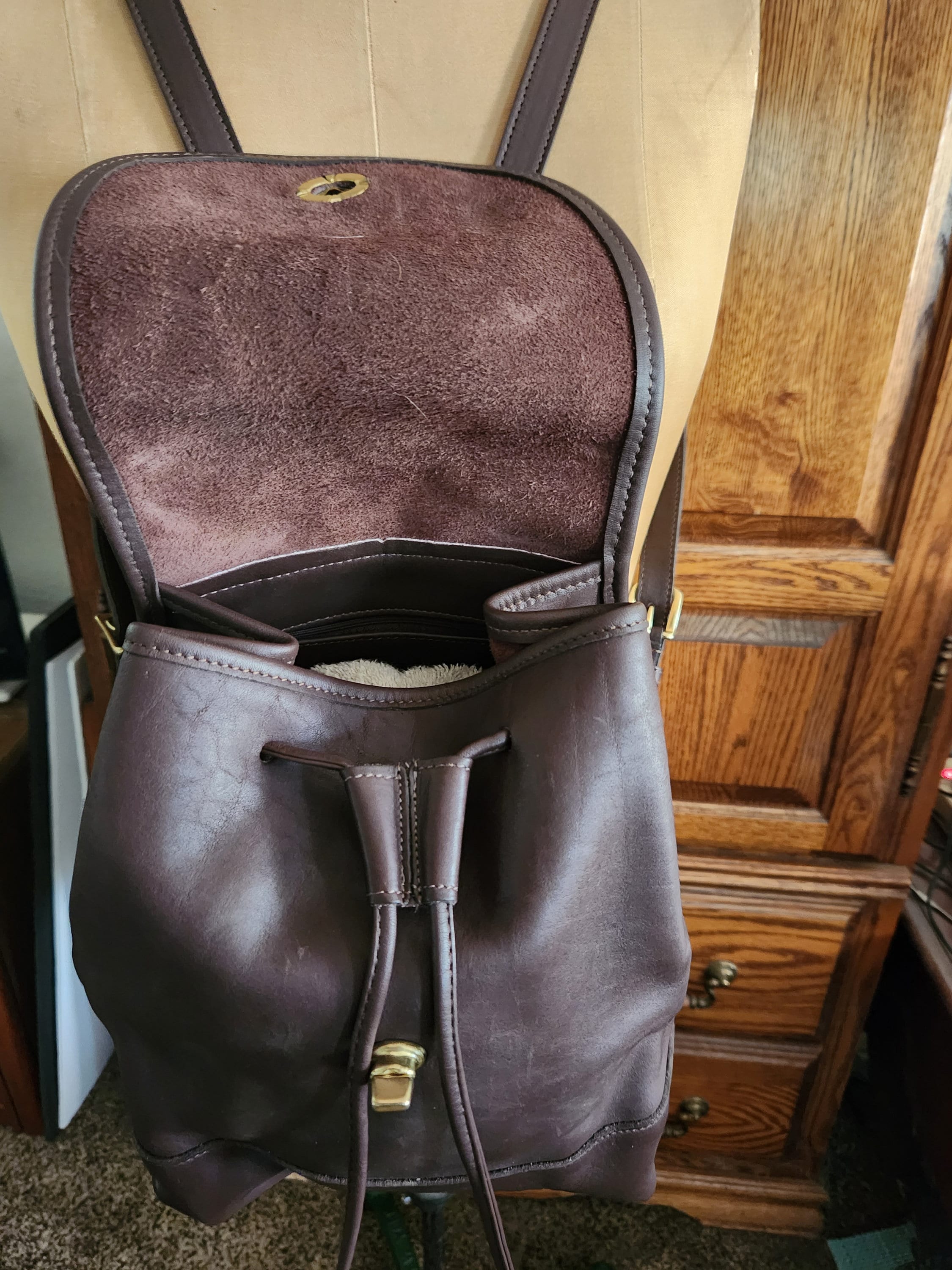 Coach ~ Backpack ~ Brown ~ Large Size ~ 9