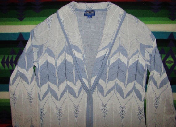 Pendleton ~ Sweater ~ Linen/ Cotton ~ Mint ~ Recy… - image 2