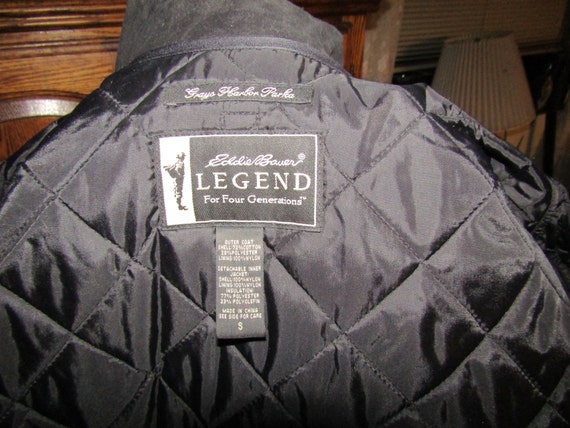 ジャケット・アウター Eddie Bauer LEGEND Grays harbor parka Eddie Bauer Legend Mens Grays Harbor Canvas Parka Sz M