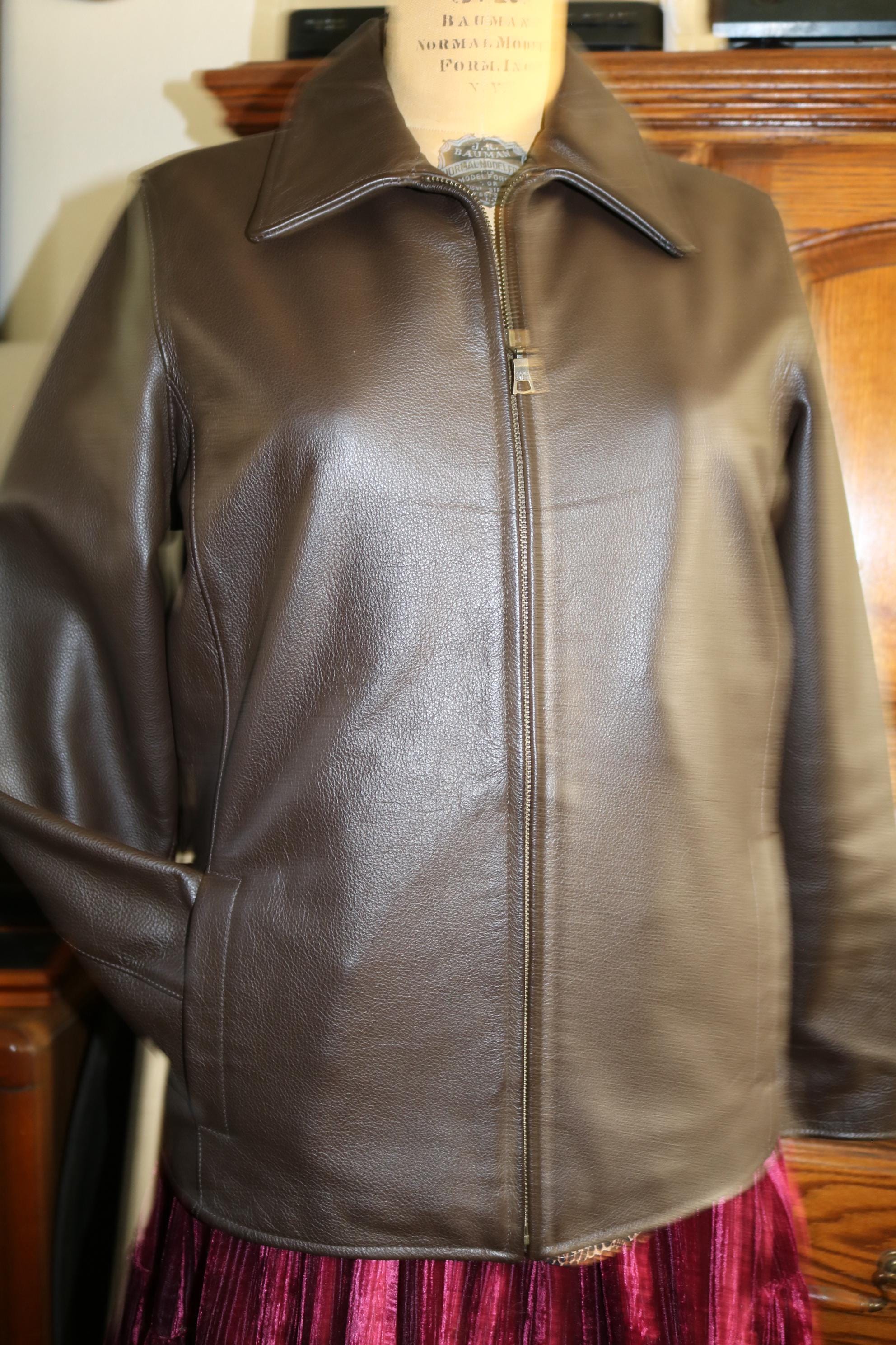 Eddie Bauer ~ Stein Jacket ~ Brown ~ Leather ~ Mint Eddie Bauer ~ Stein Jacket ~ Brown ~ Leather ~ Mint