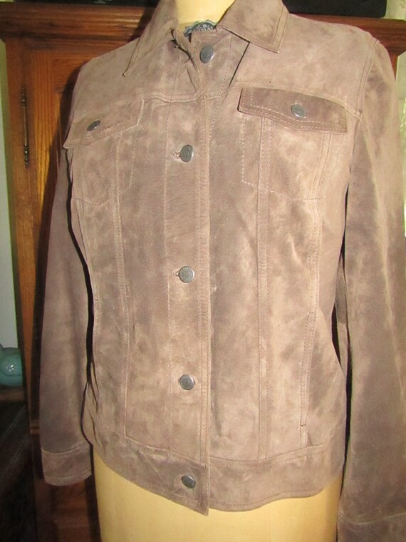 Eddie Bauer ~ Seattle Suede ~ Nutmeg Brown ~ Suede ~ Vintage