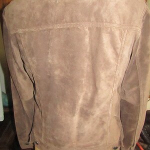 Eddie Bauer Seattle Suede Nutmeg Brown Suede vintage Women's Size L USA image 4