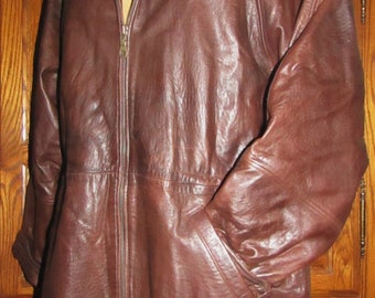 Tibor Leather Jacket - Etsy