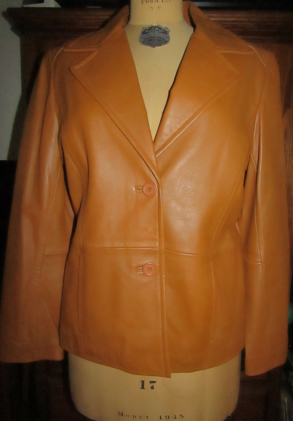 Tibor ~ Leather ~ Jacket ~ Mint ~ Gold ~ Recycled 