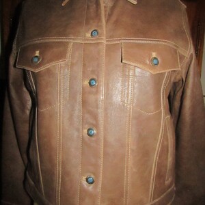Madison Creek Outfitters ~ Leather ~ Jean ~ Jacket ~ Vintage ~ Old Stock New ~ Women's Size L