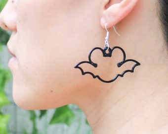 Mouse Bat Earrings - 3D Printed