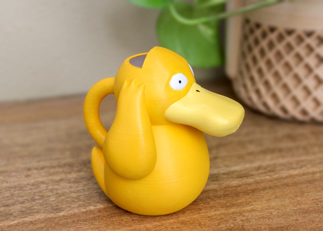 Sprayduck Psyduck Watering Can the Pokemon Planter Collection Etsy