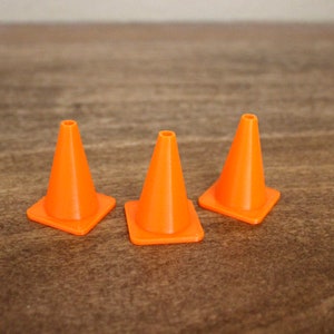 Scale Model Traffic Cones 3 pack or More