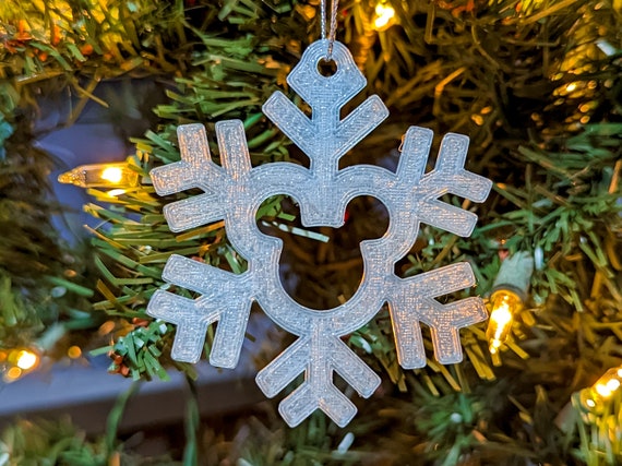 Acrylic Snowflake Christmas Ornament – DesignedBy The Boss