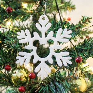 Versteckter Mickey Style E - 3D Gedruckte Schneeflocken Ornamente