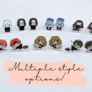 Cute HP Stud Earrings - Multiple Styles!