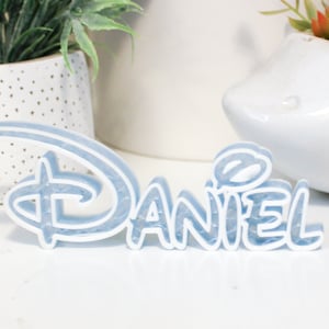 Supporto personalizzato per insegne e magnete in stile Disney, alto circa 1-2 pollici - Stampato in 3D