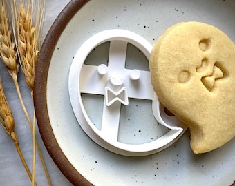 Dapper Ghost - 3D Printed Cookie Cutter