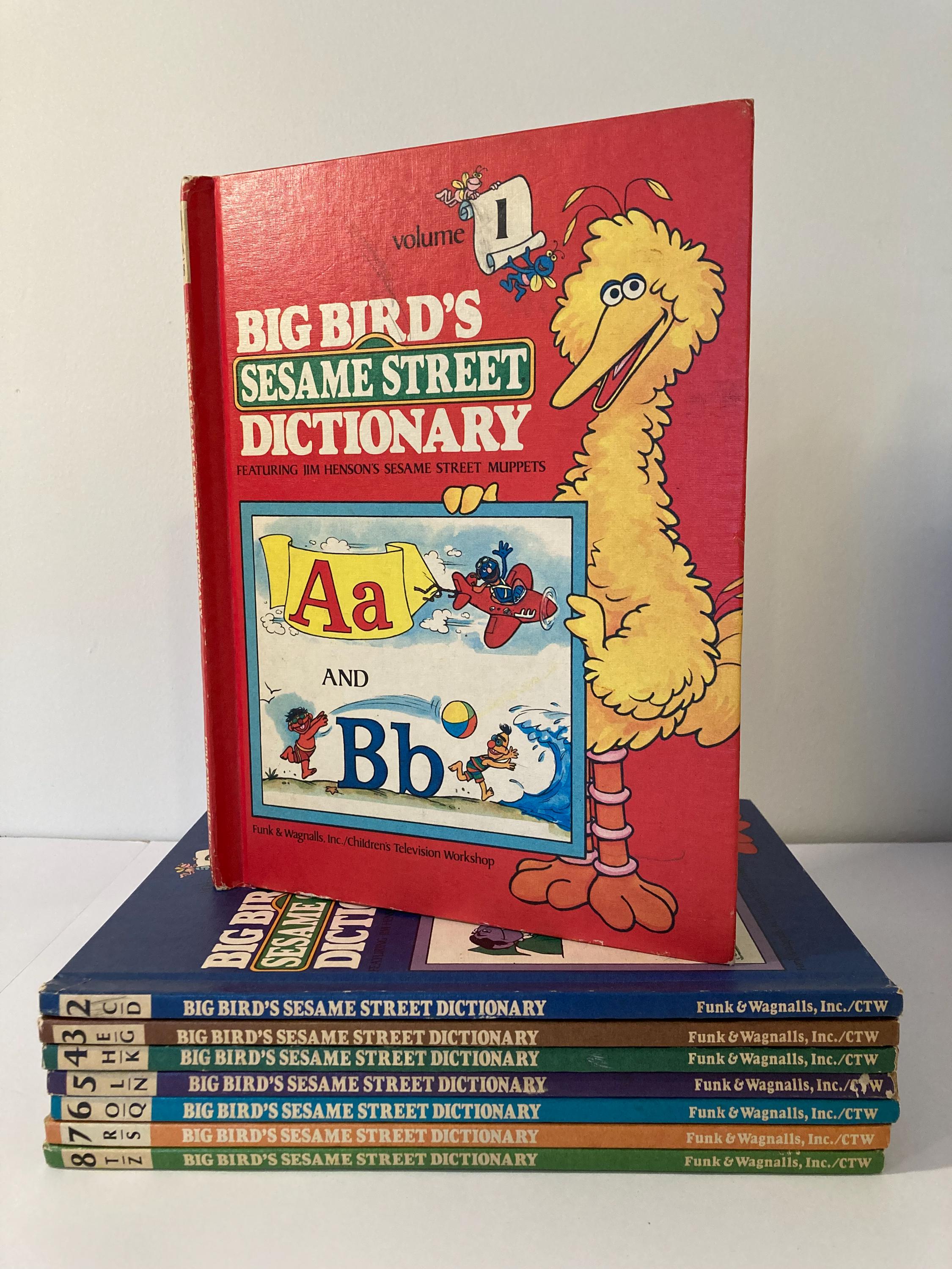Sesame Street Dictionary - Etsy