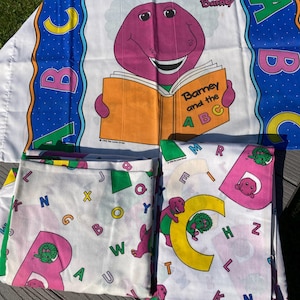 Barney Bedding - Etsy
