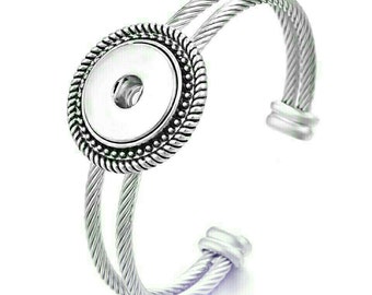 CT2270SL Snap Charms clasp Bracelets Snap Button Bracelet,Snap Bracelet Snap Button Charms Snap Jewelry Ginger Snaps