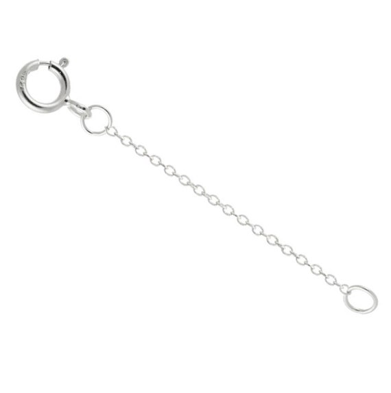 14K White Gold 1mm Cable Chain Necklace 14K White Gold 1mm Cable Chain Necklace