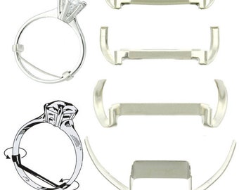 Sterling silver shop ring adjuster