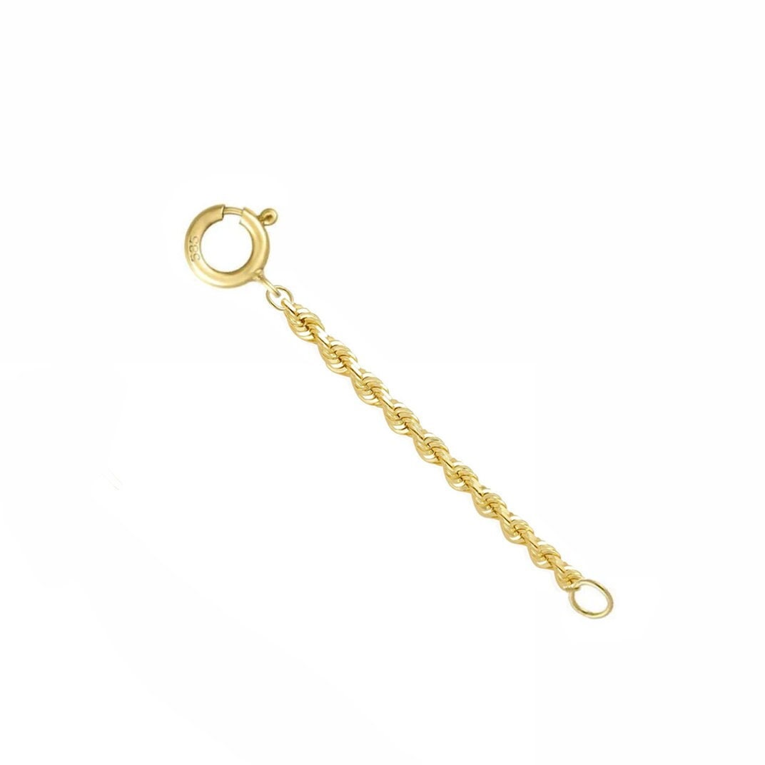 Lavari Jewelers Women's Replacement Chain with Spring Ring Clasp, 14K Yellow Gold, 0.6 mm Box Chain, 18 inch - 14K Rose Gold