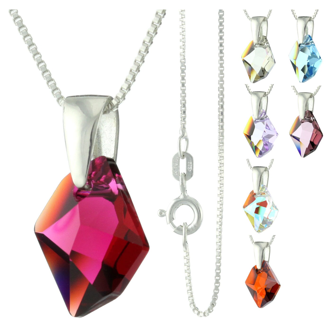 ★SENTIMENTS★ NO.519 [CRYSTAL] NECKLACE kalifano-crystal-jewelry-