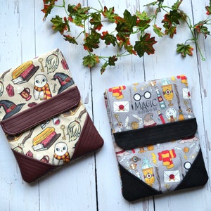 Magische Tablet Tasche: Vegan Leder Tasche, Ipad Tasche (7,9&quot; x 11&quot; )