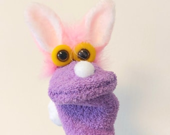 Purple Soft Bunny,  Birthday Gift Toy For Girls And Boys, Bedtime Story, Forest Animals,