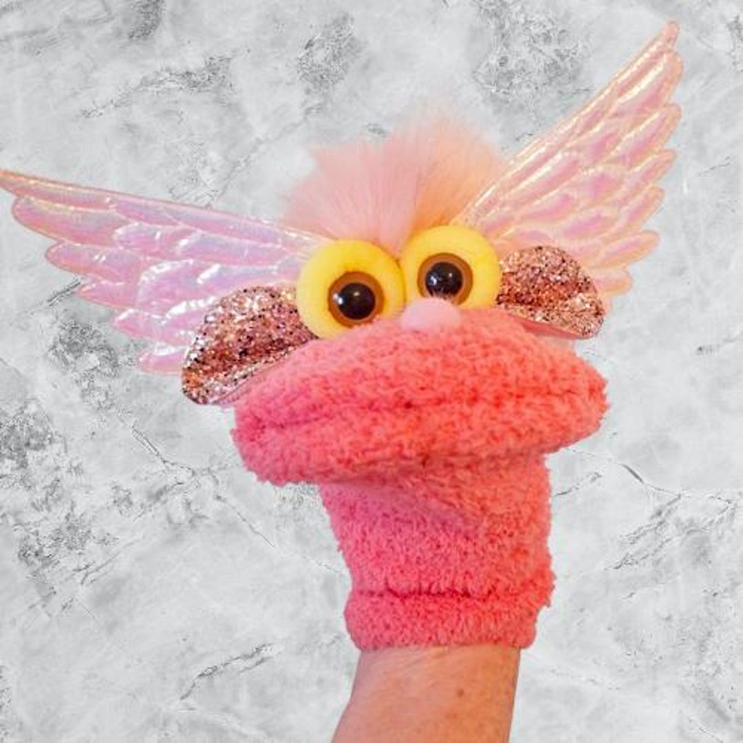 Angel Sock Puppet, Kindergarten Activity Stage Ideas, Sensory Friendly ...