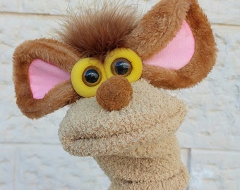 Monkey Hand Puppet, Kindergarten Cute Puppets Theater Show, Soft doll for children,