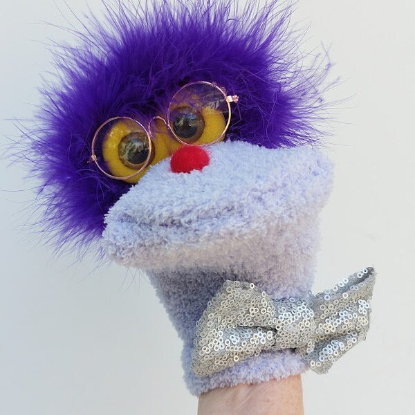 Spectacles Puppet Puppet With Glasses - Etsy UK