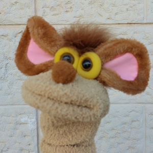 Monkey Hand Puppet, Kindergarten Cute Puppets Theater Show, Soft doll for children, image 8