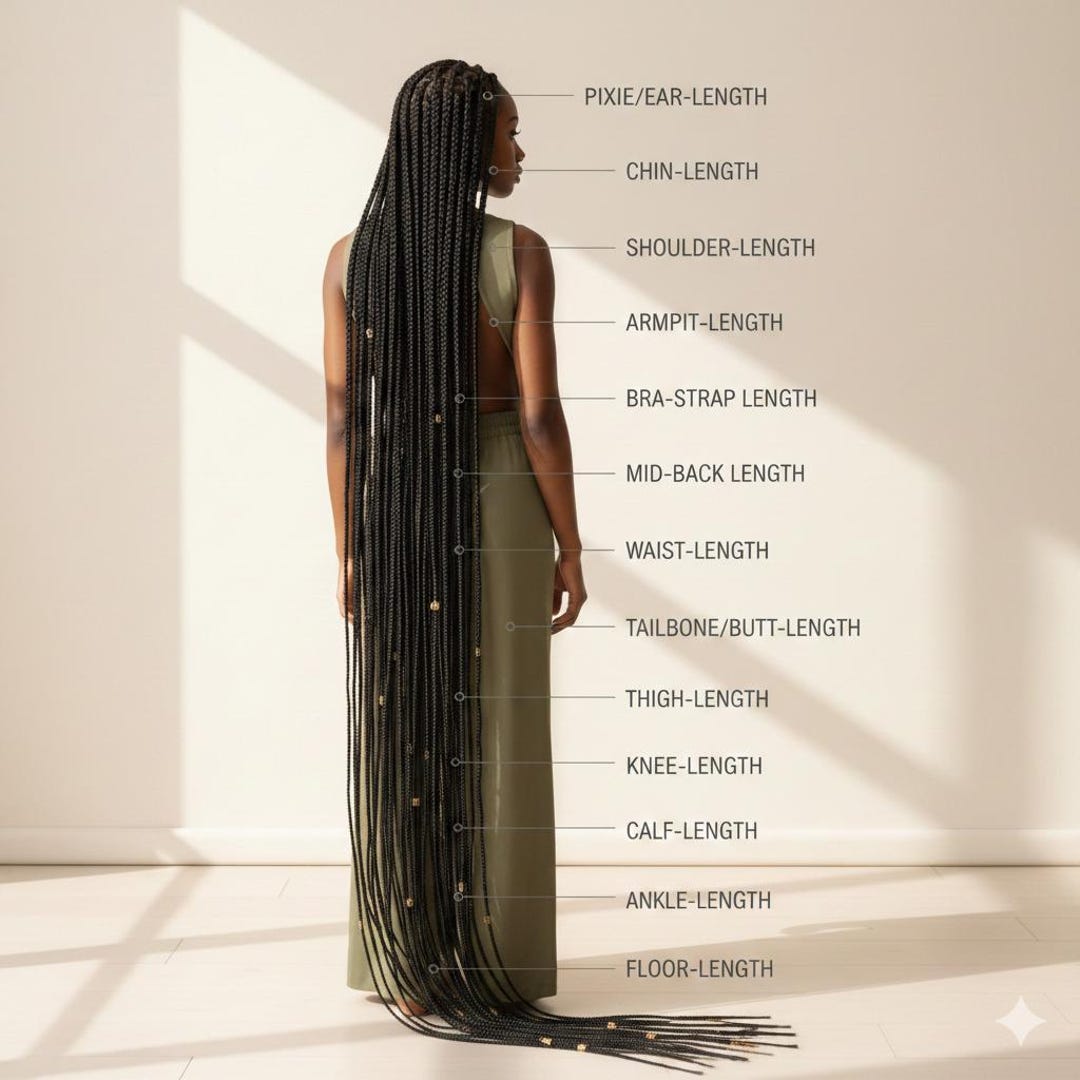 Braid Length Poster (digital Download) - Etsy
